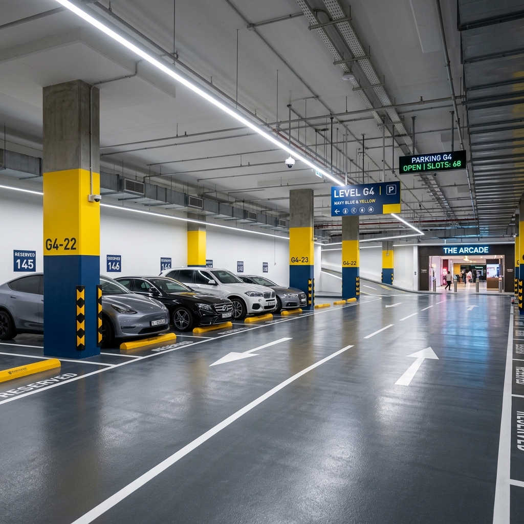 AVM ve Rezidans Kapalı Otopark Montaj Çözümleri